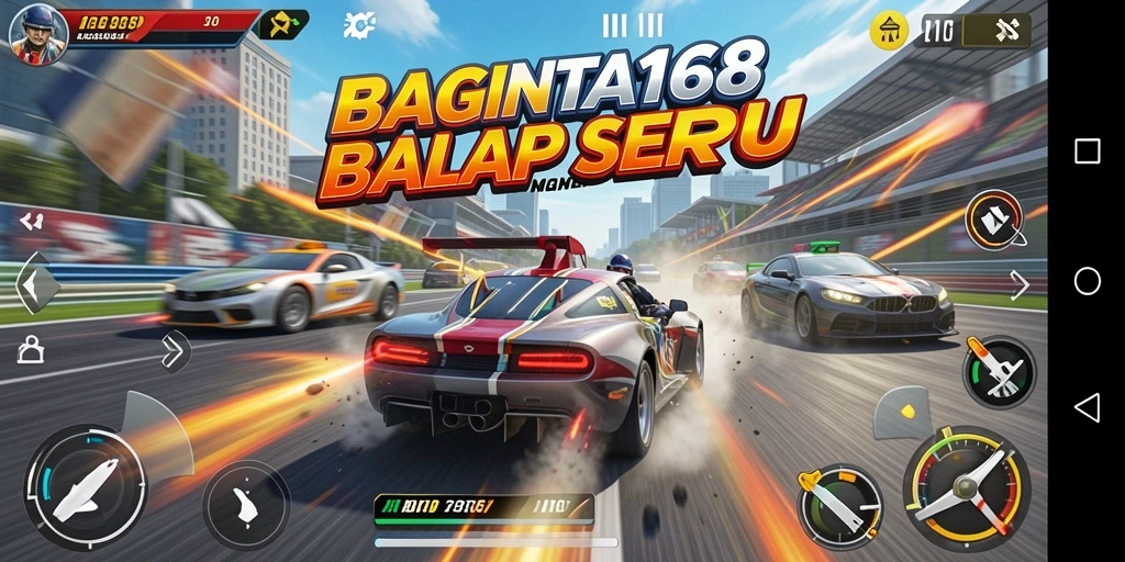 Tampilan aksi seru di lintasan balap BAGINTA168.