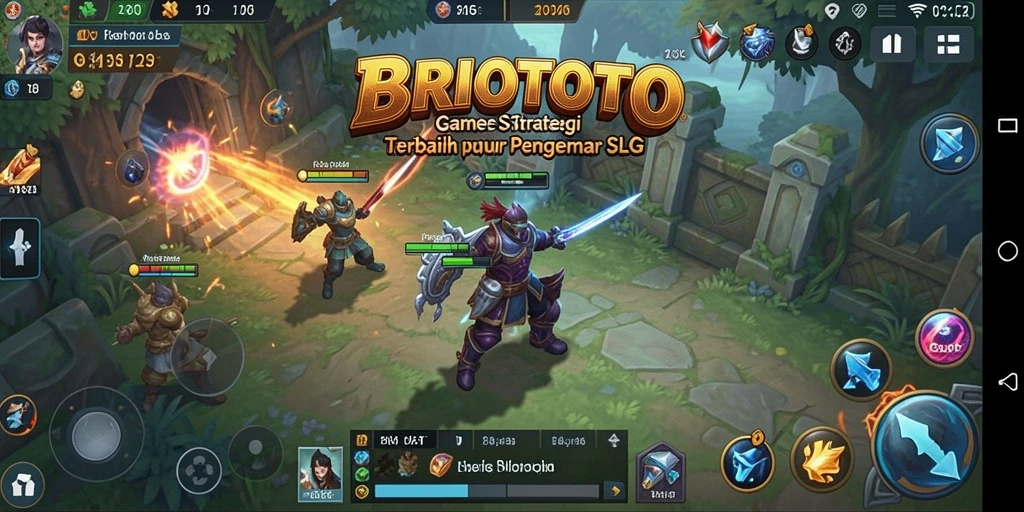 Tampilan gameplay seru di BRIOTOTO dengan strategi mendalam.