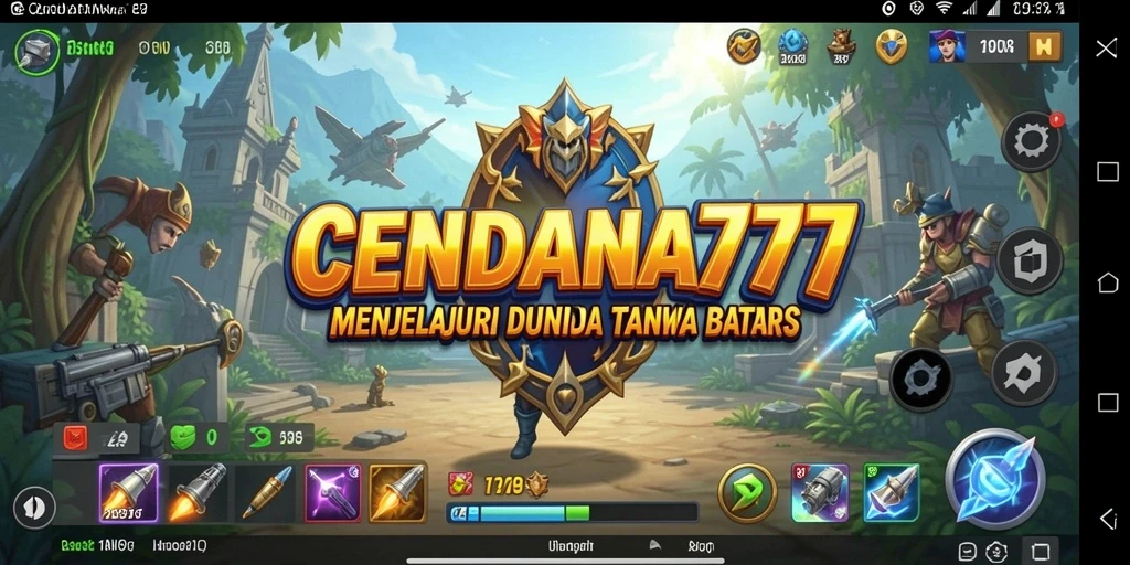 Tampilan gameplay yang memukau dari CENDANA777 dengan dunia terbuka.
