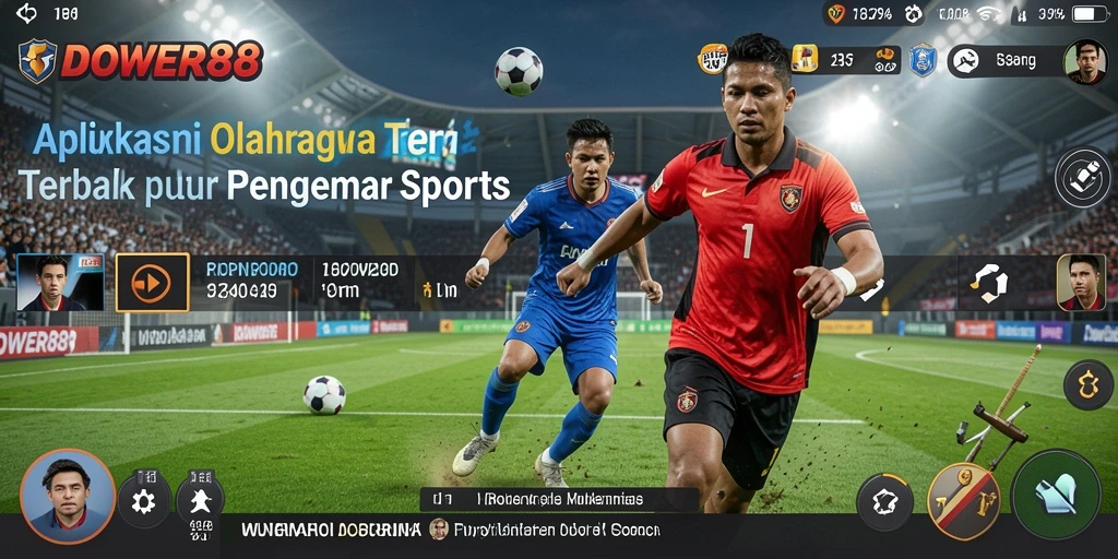 Gameplay DOWER88 dengan berbagai jenis olahraga yang menarik.
