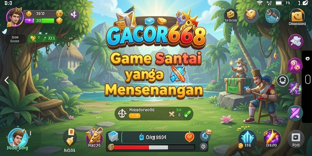 Tampilan gameplay GACOR668 yang menarik dan menghibur.