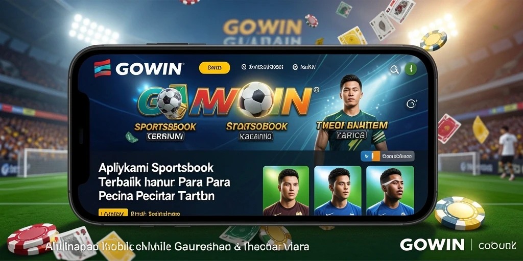 Screenshot GOWIN menampilkan tampilan antarmuka taruhan yang menarik.