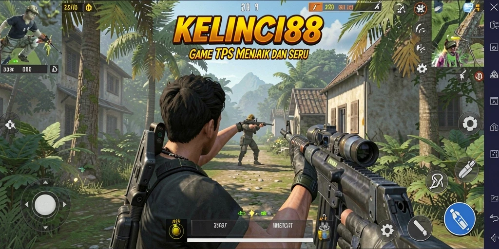 Tampilan gameplay KELINCI88 yang penuh aksi dan strategi.