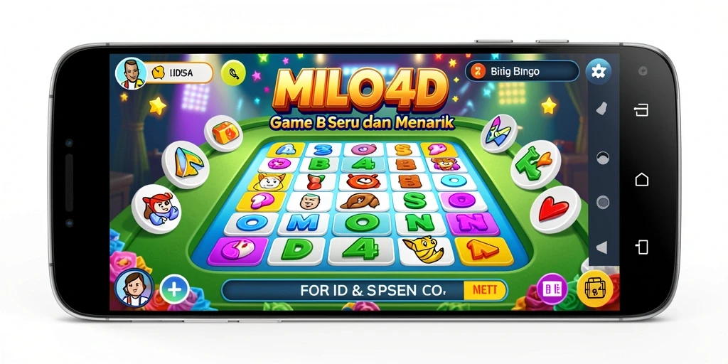 Tampilan gameplay Bingo yang seru dan interaktif.