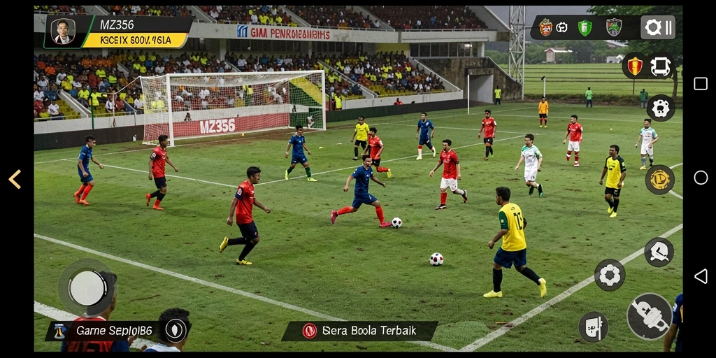 Tampilan gameplay MZ356 yang seru dan mendebarkan.