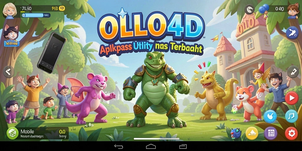 Tampilan antarmuka dan fitur OLLO4D yang memudahkan pengelolaan aktivitas.