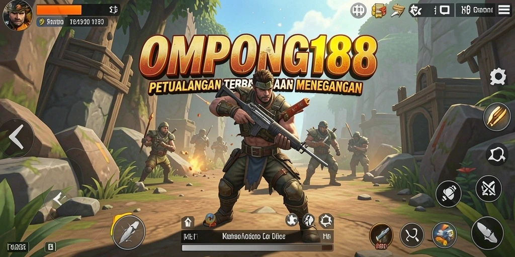 Tampilan gameplay OMPONG188 yang menarik dan menantang.