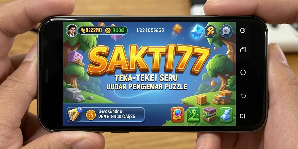 Tampilan gameplay SAKTI77 yang menarik dengan berbagai puzzle menantang.