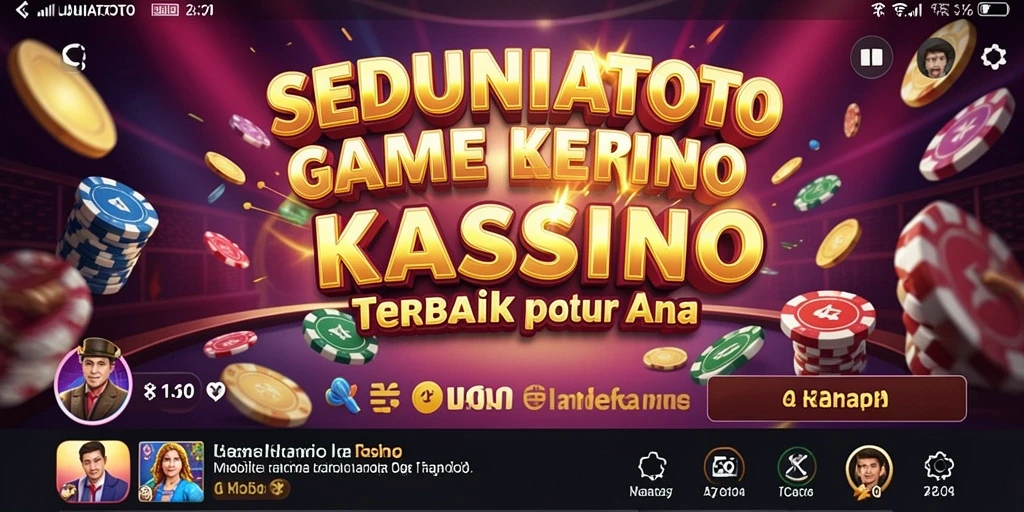 Screenshot SEDUNIATOTO menampilkan pemain yang bersemangat bergabung dalam permainan Kasino.