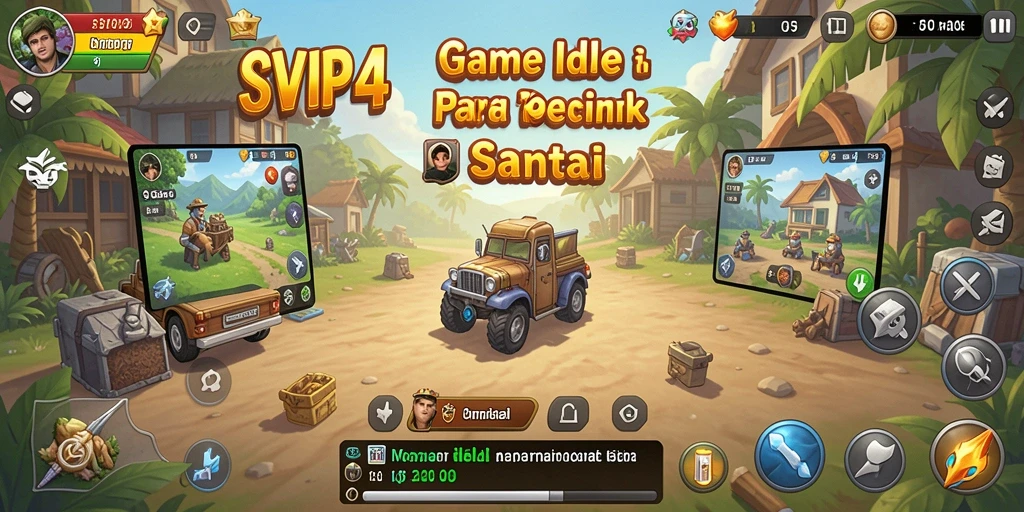 Tampilan menarik dari gameplay SVIP4 yang menyenangkan.