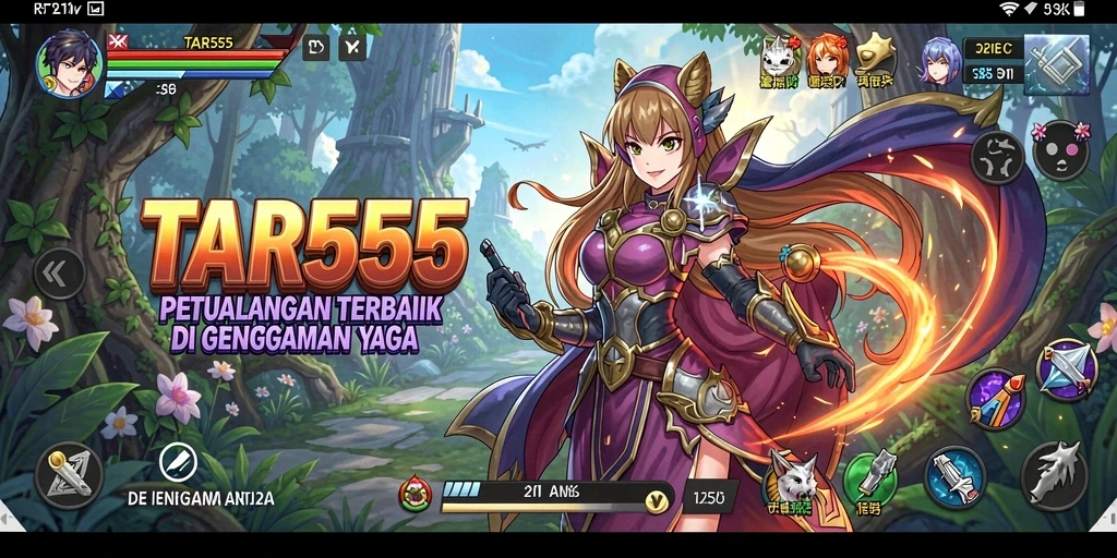 Tampilkan gameplay seru dan karakter Anime yang unik.
