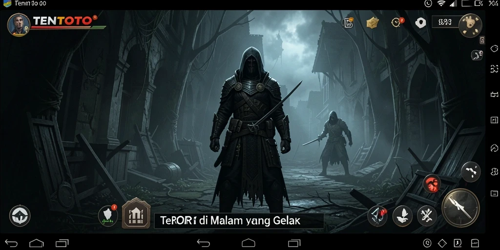 Gameplay horor mendebarkan TENTOTO yang menegangkan.