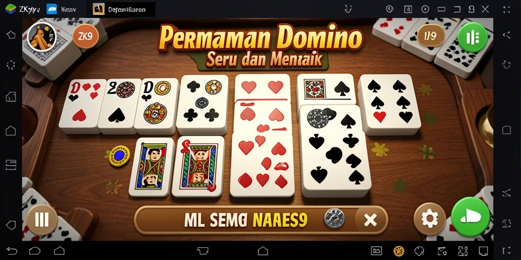 Tangkapan layar gameplay ZK9 dengan pemain sedang berkompetisi.